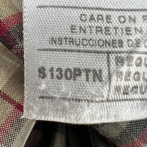 Y2K Vintage 05 Carhartt Men's Plaid Long Sleeve Button Down Shirt M S130PTN - Picture 6 of 12